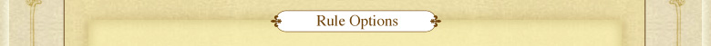 Rule Options